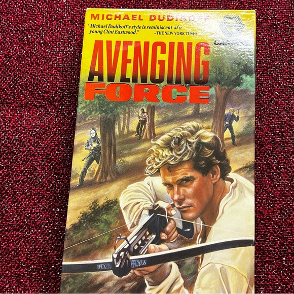 Avenging Force VHS Michael Dudikoff, Steve James, John P. Ryan - Picture 4 of 4